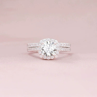 Anillo de Plata 925 con Circonita de 7mm - Simulante de Diamante - Image 14