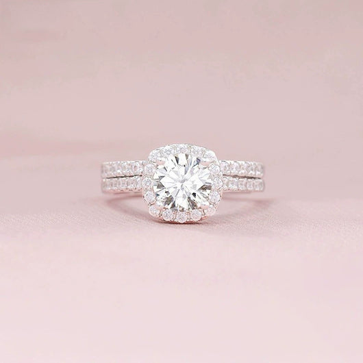 Anillo de Plata 925 con Circonita de 7mm - Simulante de Diamante - Image 14