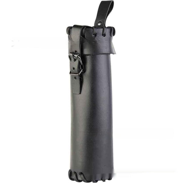 Cinturón Portabotellas de Vino en Cuero - Bolsa de Transporte Elegante