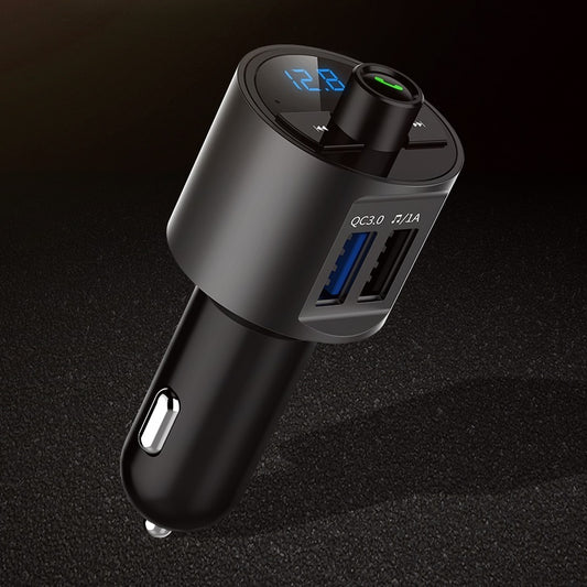 Transmisor FM Bluetooth con Carga Rápida para Auto BT56