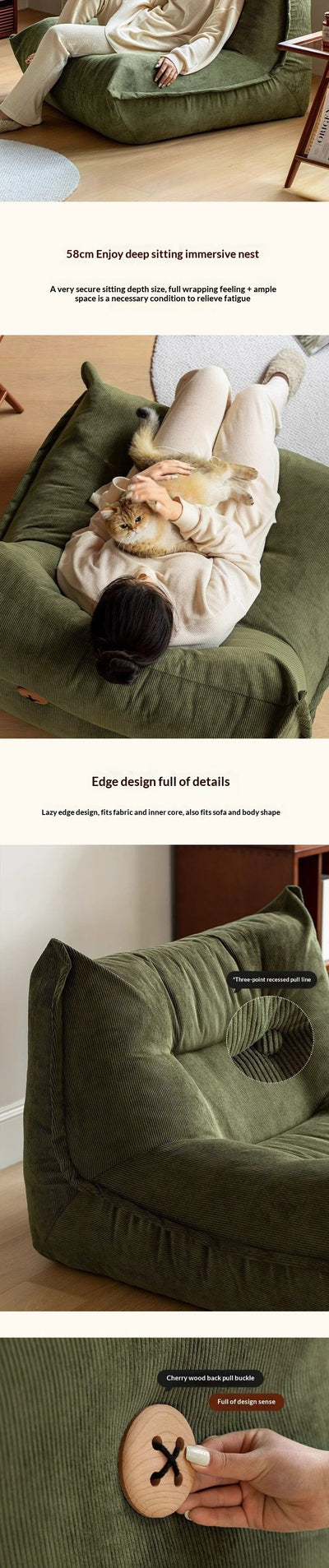Sofá Tatami de Piso para Sala y Dormitorio - Image 11