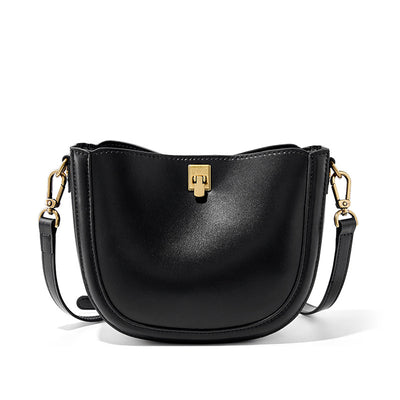 Bolso Mensajero de Cuero para Mujer - Diseño Minimalista y Versátil - Image 5