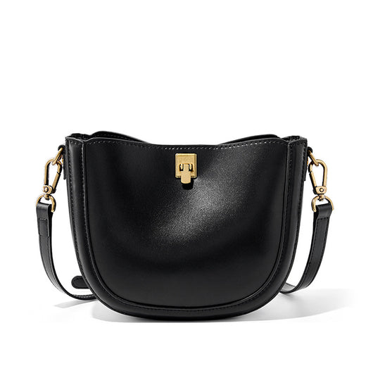 Bolso Mensajero de Cuero para Mujer - Diseño Minimalista y Versátil - Image 5