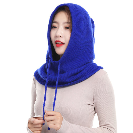 Babero Tejido de Lana con Capucha para Hombre y Mujer - Image 7