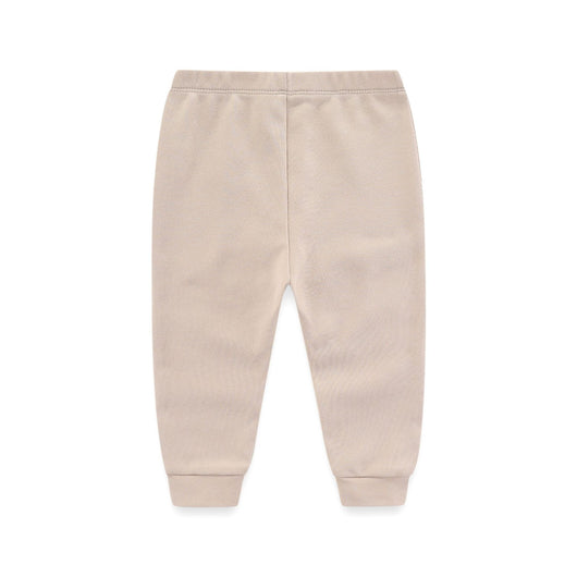 Pantalones de Algodón para Bebé Protección Abdominal Cintura Alta Transpirables - Image 4