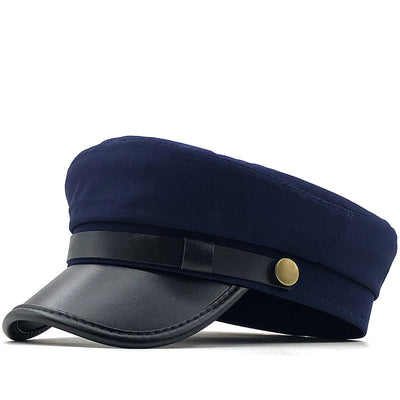 Boina Vintage Británica de Cuero PU para Hombre - Image 10