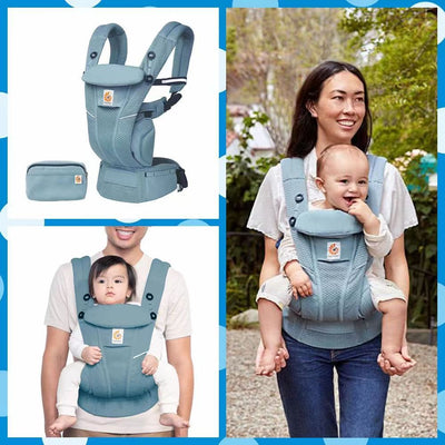 Portabebé Ergonómico 4 en 1 Transpirable con Asiento de Cadera - Image 7