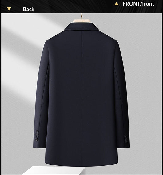Abrigo de Plumón Desmontable para Hombre - Largo Medio - Image 9