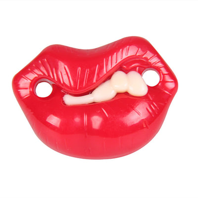 Chupete Divertido de Silicona con Diseño de Bigote - Pacificador Creativo para Bebés