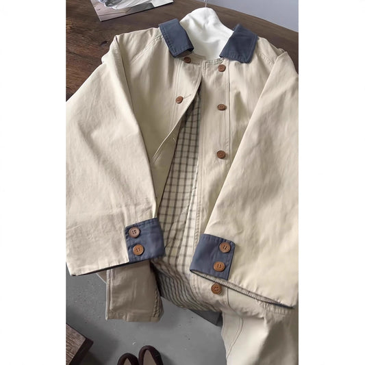 Gabardina Clásica Midi para Mujer - Versátil y Elegante - Image 2