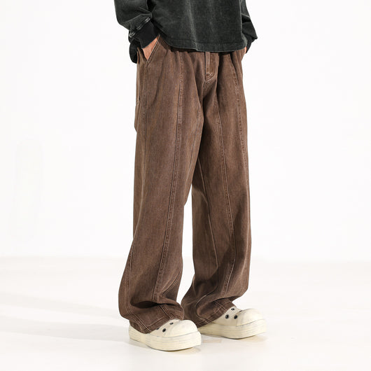 Jeans Rectos Vintage Maillard con Efecto Caída Americana - Image 5