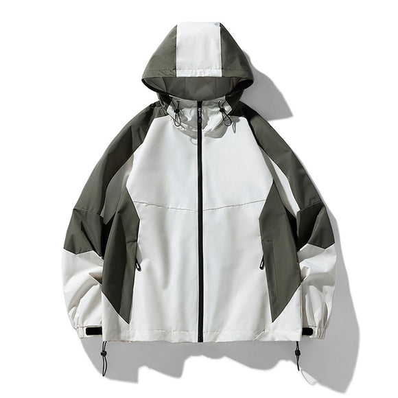 Chaqueta Térmica Impermeable para Hombre - Abrigo Deportivo Resistente al Viento