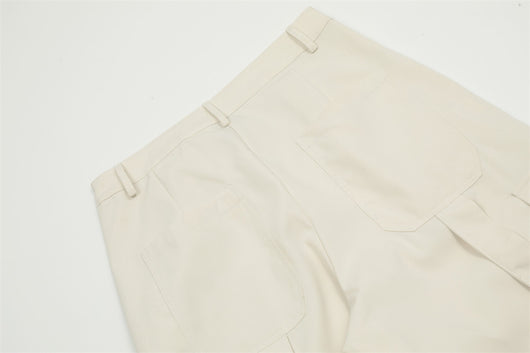 Overol Hombre Diseño de Bolsillos con Cinta y Pliegues - Image 14