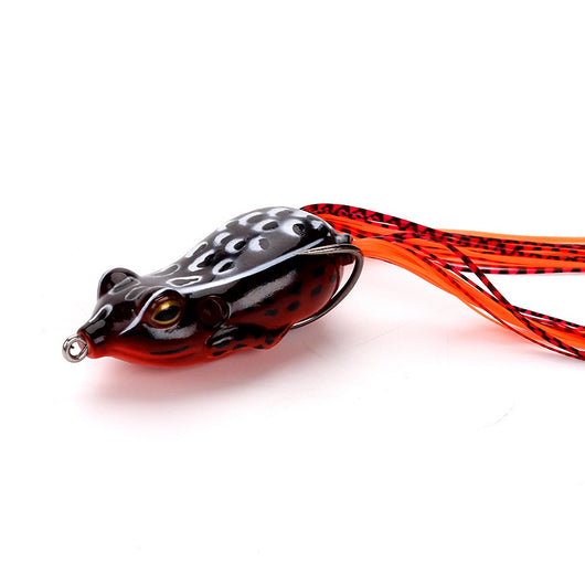 Rana Artificial Negra para Pesca de Depredadores - Señuelo Realista de Alto Rendimiento - Image 4