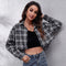 Negro y Blanco Plaid