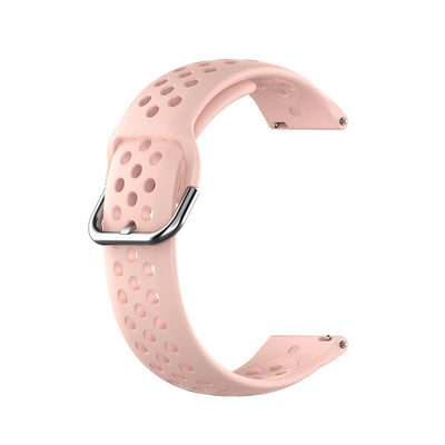 Correa de Reloj de Silicona Porosa con Hebilla Recta - Image 22