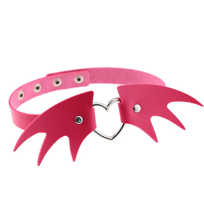 Collar Gótico Punk de Cuero PU - Estilo Devil Clavícula - Image 26