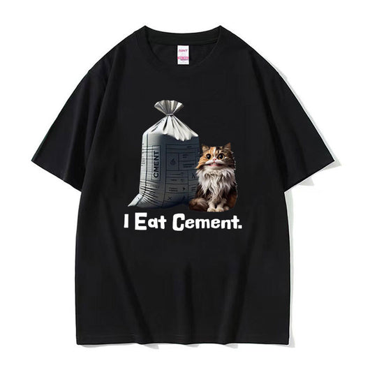 Camiseta Estampada Unisex Cuello Redondo Manga Corta Suelta - Image 13