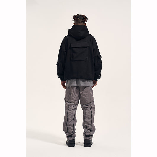 Pantalón Funcional de Bolsillos Múltiples Estilo Urbano - Image 3