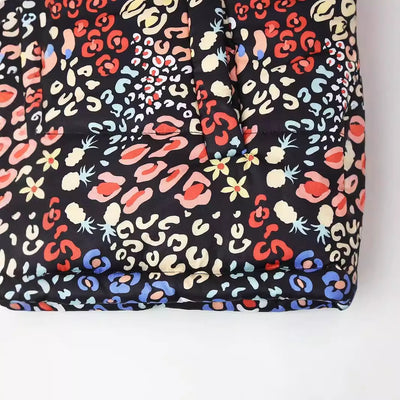 Chaqueta de Algodón Suelta con Cuello de Pie y Cierre - Image 3