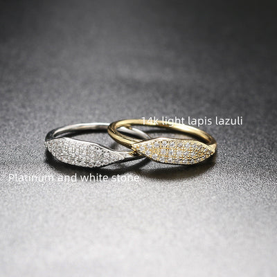 Anillo Fino Chapado en Oro para Mujer - Diseño Minimalista - Image 6