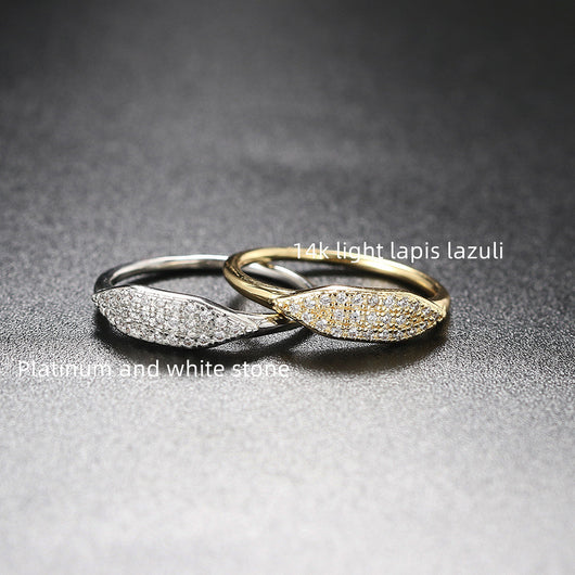 Anillo Fino Chapado en Oro para Mujer - Diseño Minimalista - Image 6
