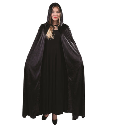 Capa de Terciopelo Dorado para Halloween - Disfraz Elegante para Mujer - Image 2
