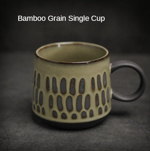 Taza de Cerámica Retro con Asa Colgante y Capacidad Extra Grande + Cuchara - Image 19