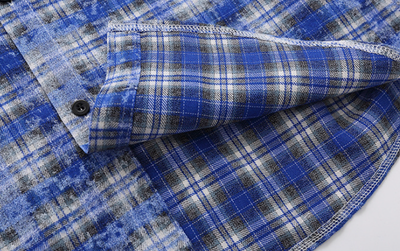 Camisa de Cuadros Americana para Primavera - Manga Larga Estilo Street - Image 16