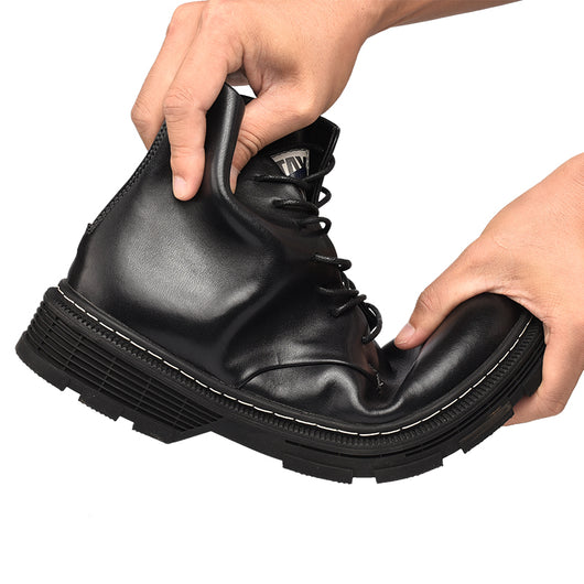 Botas de Plataforma con Cierre de Cremallera para Aventuras al Aire Libre - Image 9