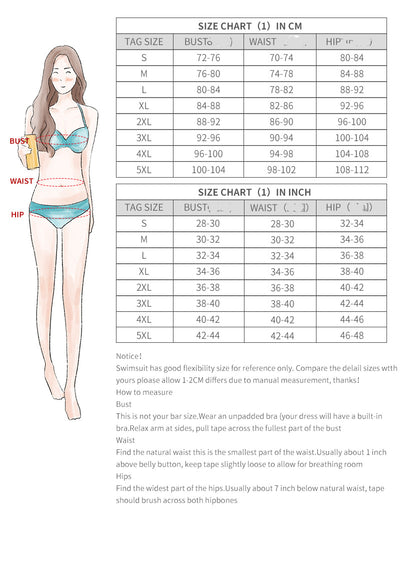 Traje de Baño Estampado Multicolor con Ribete de Seda Transpirable - Image 7