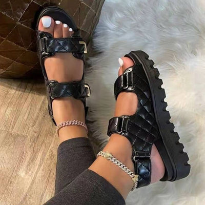 Sandalias Plataforma con Velcro - Image 8