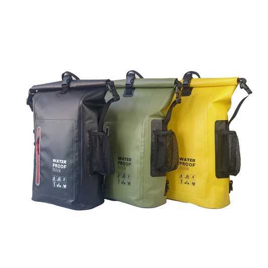 Mochila de PVC Impermeable para Deportes al Aire Libre y Montañismo