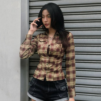 Blusa Manga Larga Personalizada con Contraste de Colores - Image 15