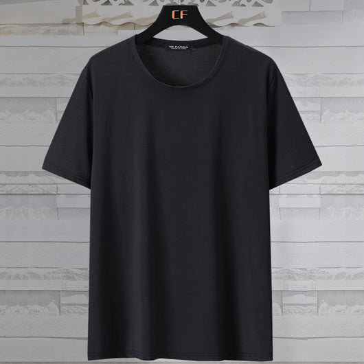 Camiseta Hombre Talla Grande Seda de Hielo Manga Corta - Image 6