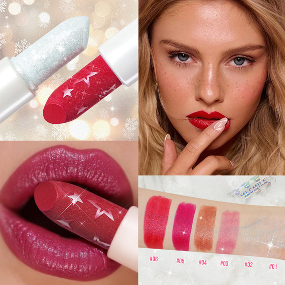 Dúo de Labiales Perlados con Brillo Líquido