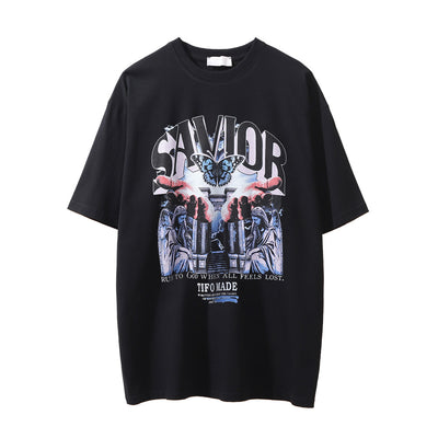 Playera Estampada Dark Devil Science Fiction para Hombre - Image 9