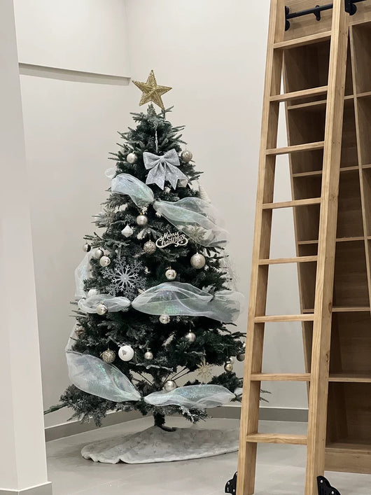 Cintas de Seda y Moños Decorativos para Árbol de Navidad - Image 25