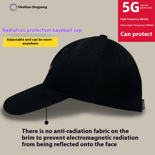 Gorra de Béisbol Protección Radiación Talla Grande con Fibra de Plata - Image 2