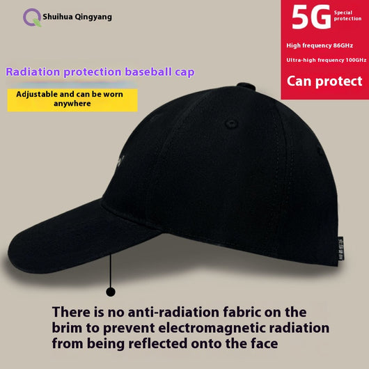 Gorra de Béisbol Protección Radiación Talla Grande con Fibra de Plata - Image 2