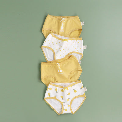 Calzones Infantiles de Algodón Puro para Niñas