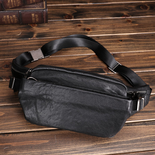 Riñonera de Cuero Oxskin Multifuncional para Deportes y Casual - Image 3