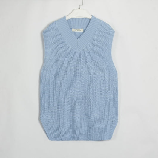 Chaleco Tejido Midi - Suéter Sin Mangas Elegante - Image 8