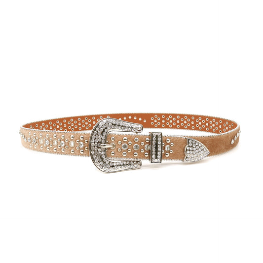 Cinturón para Hombre con Detalles de Cristal Artesanal - Estilo Personalizado - Image 2