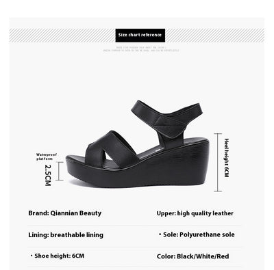 Sandalias de Tacón Alto Plus Size con Plataforma - Comodidad y Estilo - Image 9