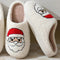 Pantuflas Navideñas Reno Térmicas Felpa Cálidas para Hombre y Mujer