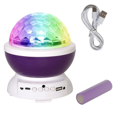 Karaoke Inalámbrico Bluetooth con Subwoofer y Luces Giratorias - Image 5