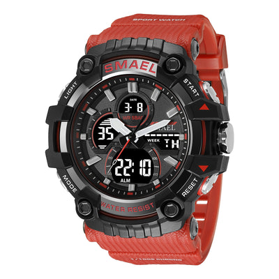 Reloj Digital Deportivo Resistente al Agua con Doble Pantalla Luminosa - Image 2
