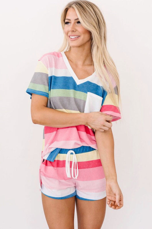 Blusa Casual de Rayas Estampadas para Mujer - Image 5