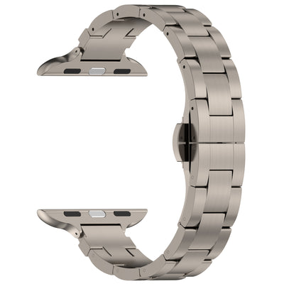 Correa de Reloj Inteligente en Titanio - Compatible con iWatch